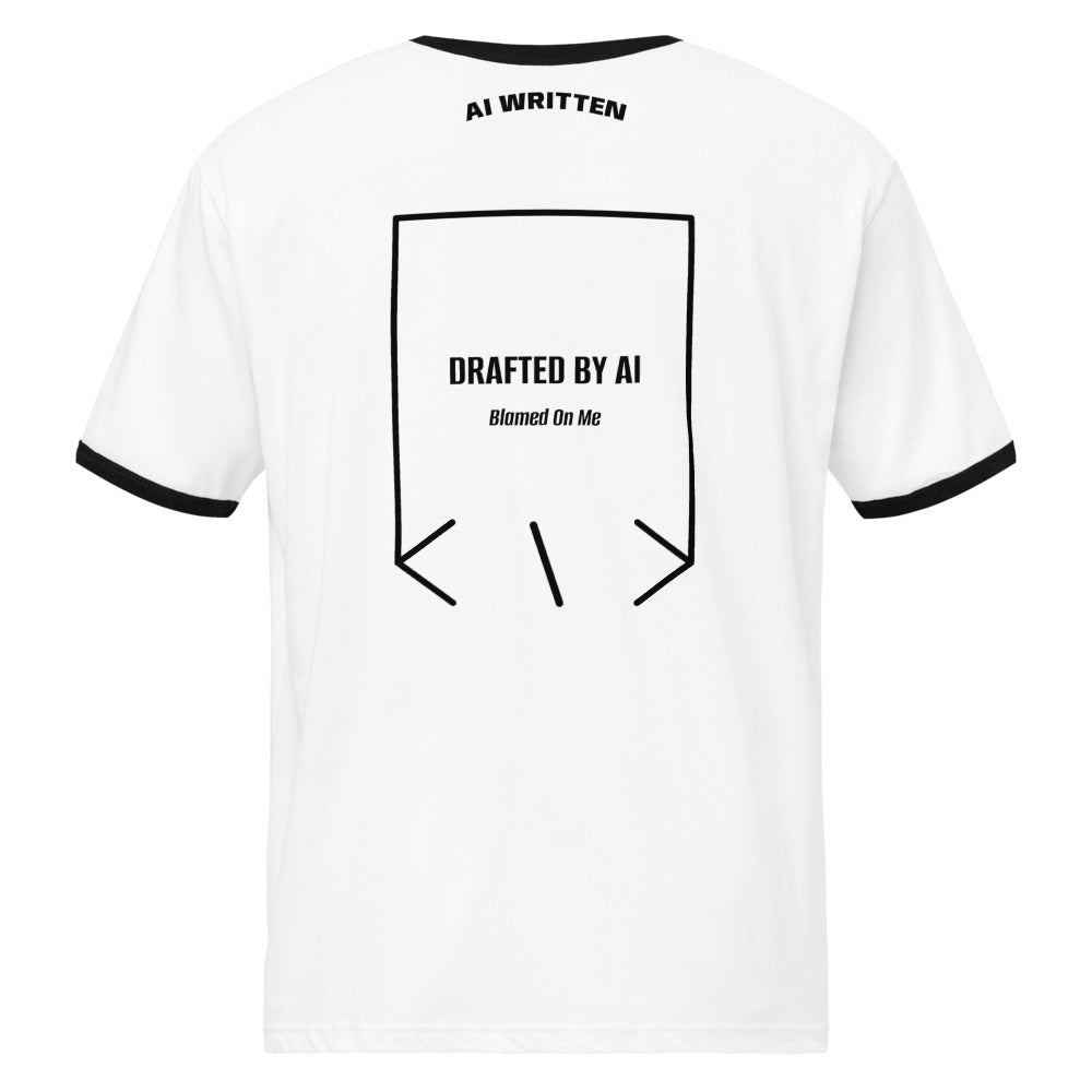 Drafted By AI — secondary back mockup