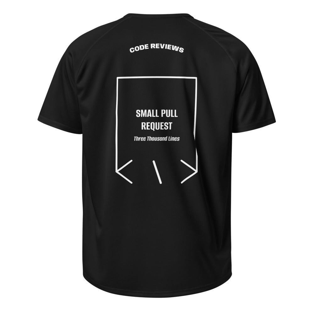 Small Pull Request — Black White back mockup