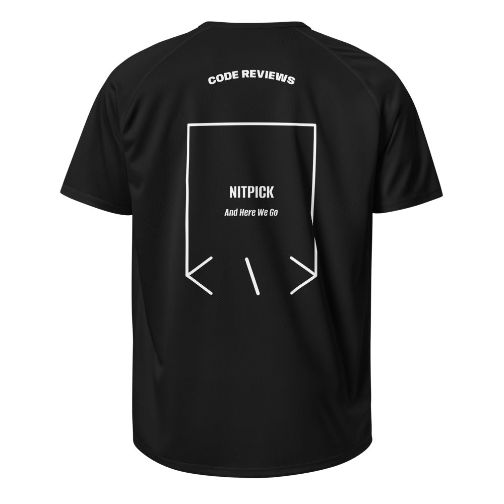Nitpick — Black White back mockup