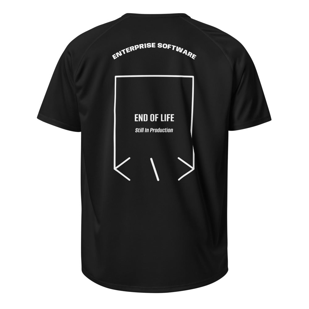 End Of Life — Black White back mockup