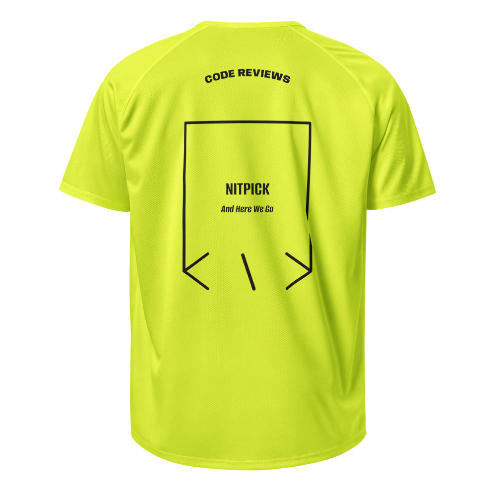Nitpick — Neon Yellow Black back mockup