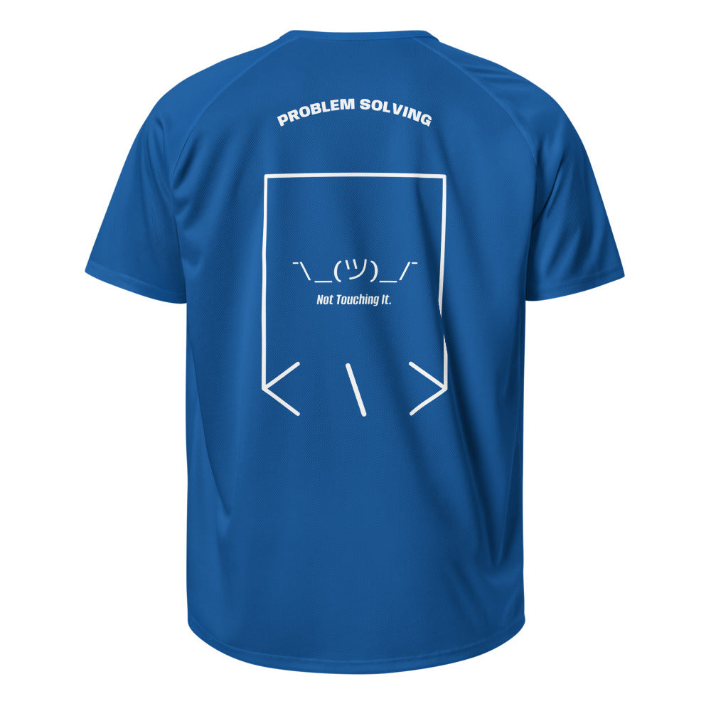 ¯\_(ツ)_/¯ — Royal Blue White back mockup