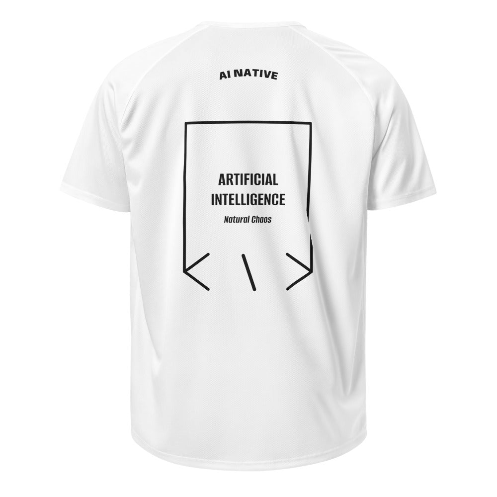 Artificial Intelligence — White Black back mockup