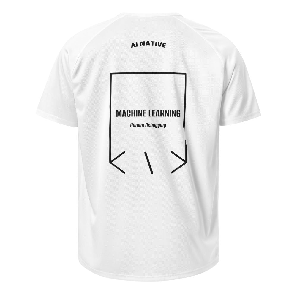 Machine Learning — White Black back mockup