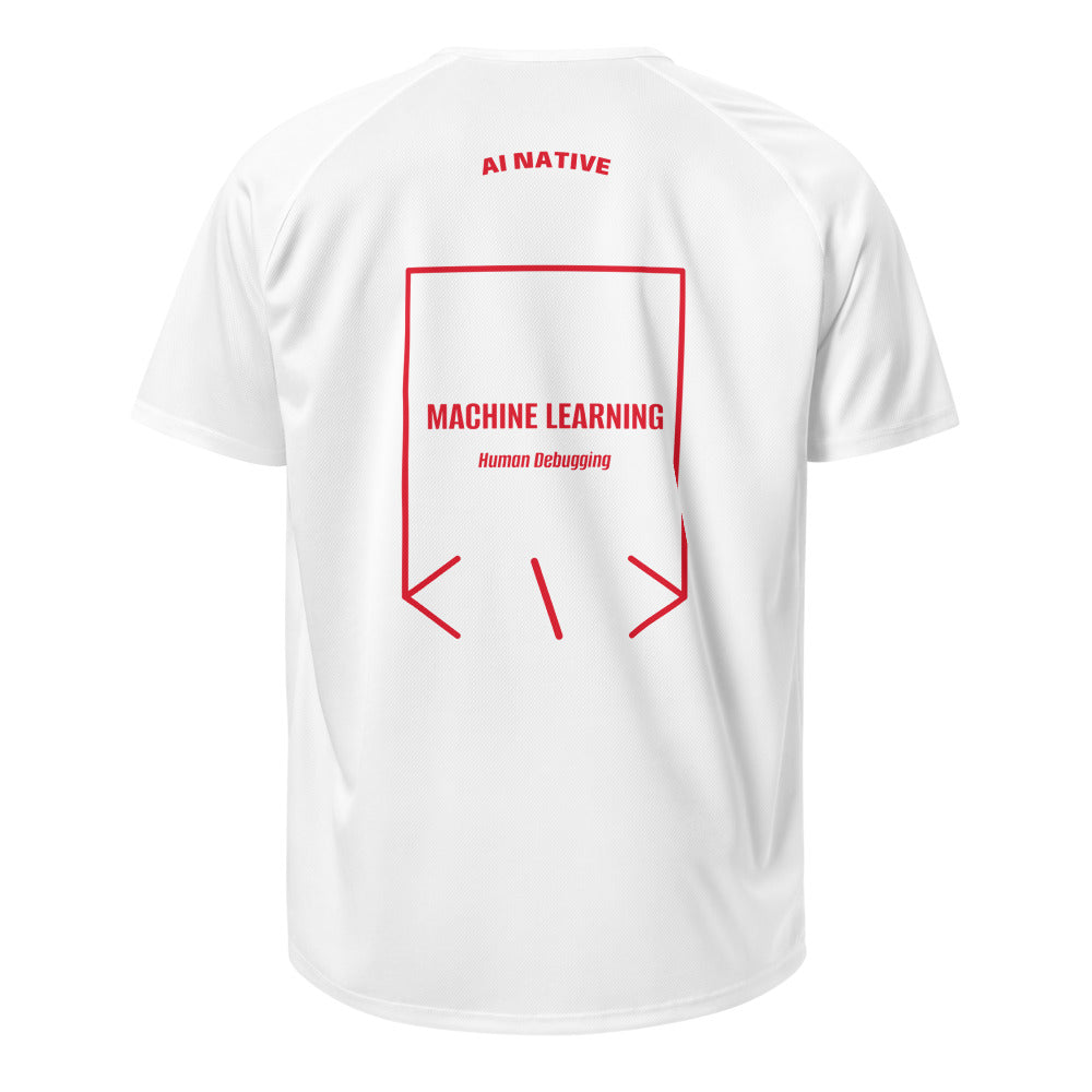 Machine Learning — White Red back mockup