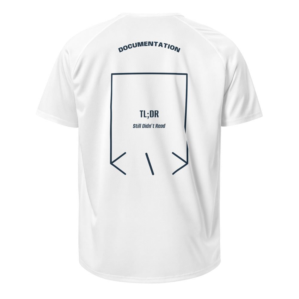 TL;DR — White French Navy back mockup