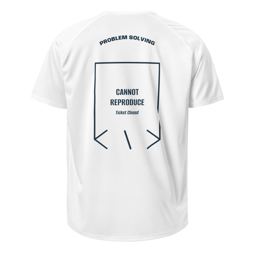 Cannot Reproduce — White French Navy back mockup