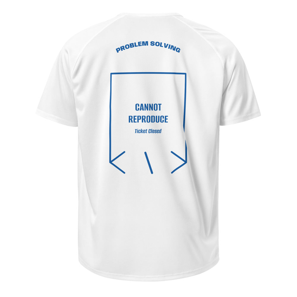 Cannot Reproduce — White Royal Blue back mockup