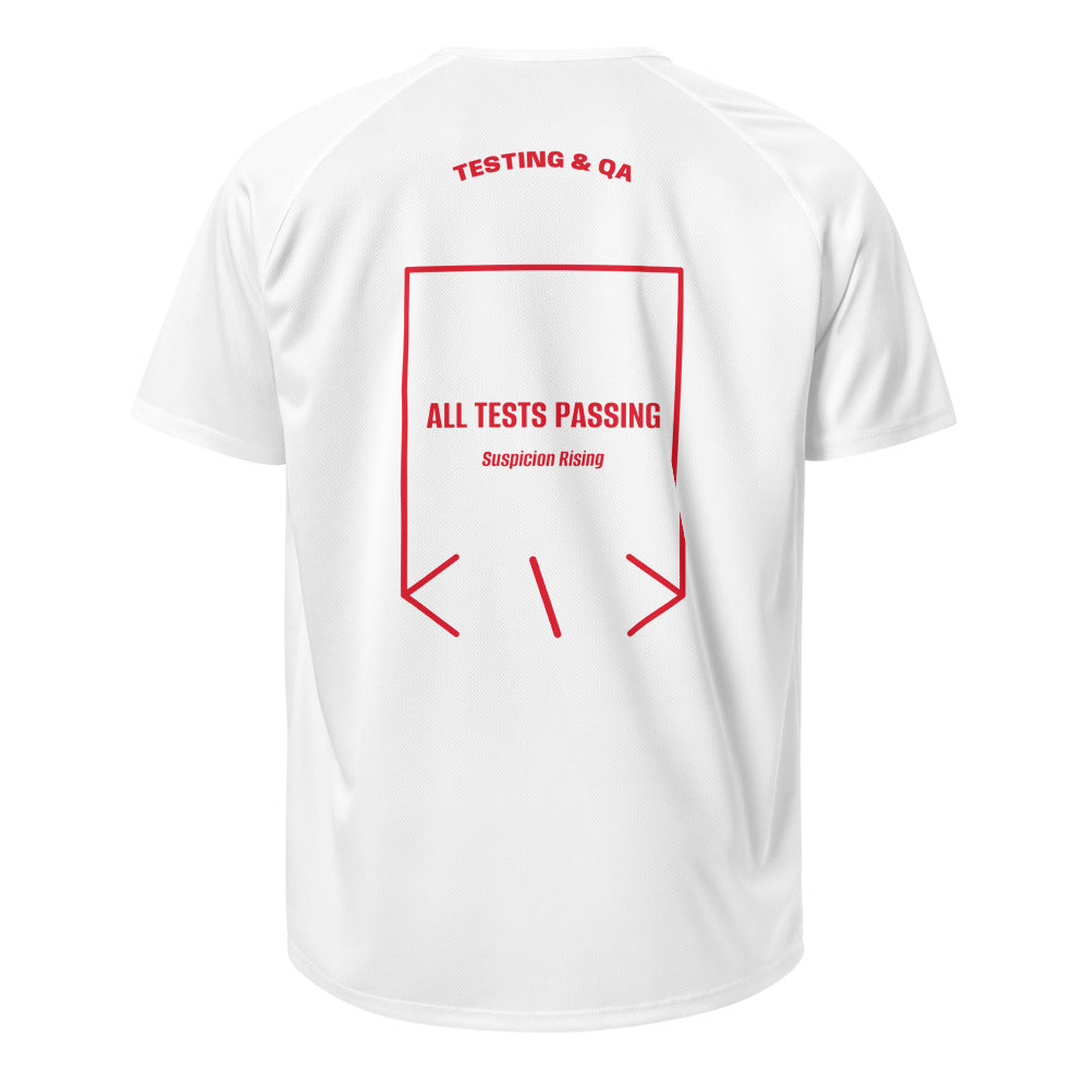 All Tests Passing — secondary back mockup
