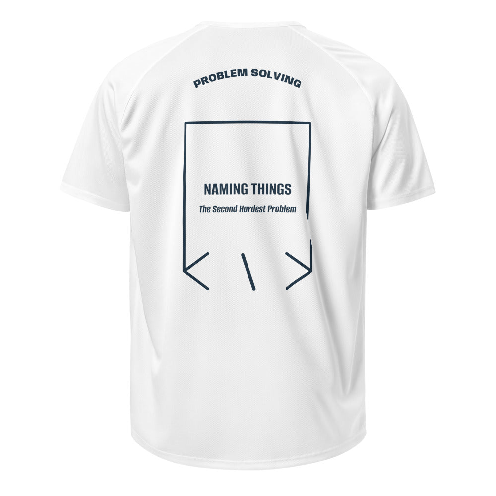 Naming Things — White French Navy back mockup