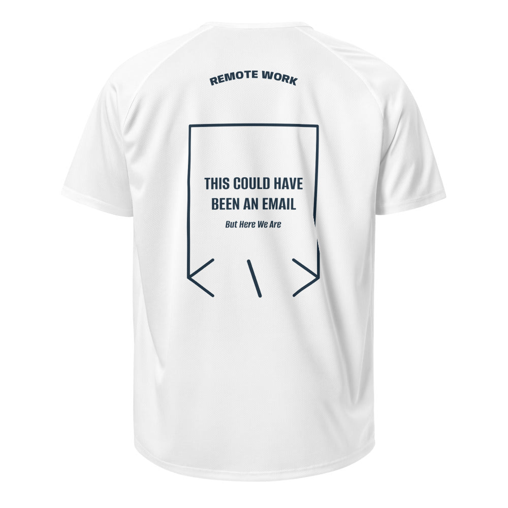 This Could Have Been An Email — White French Navy back mockup