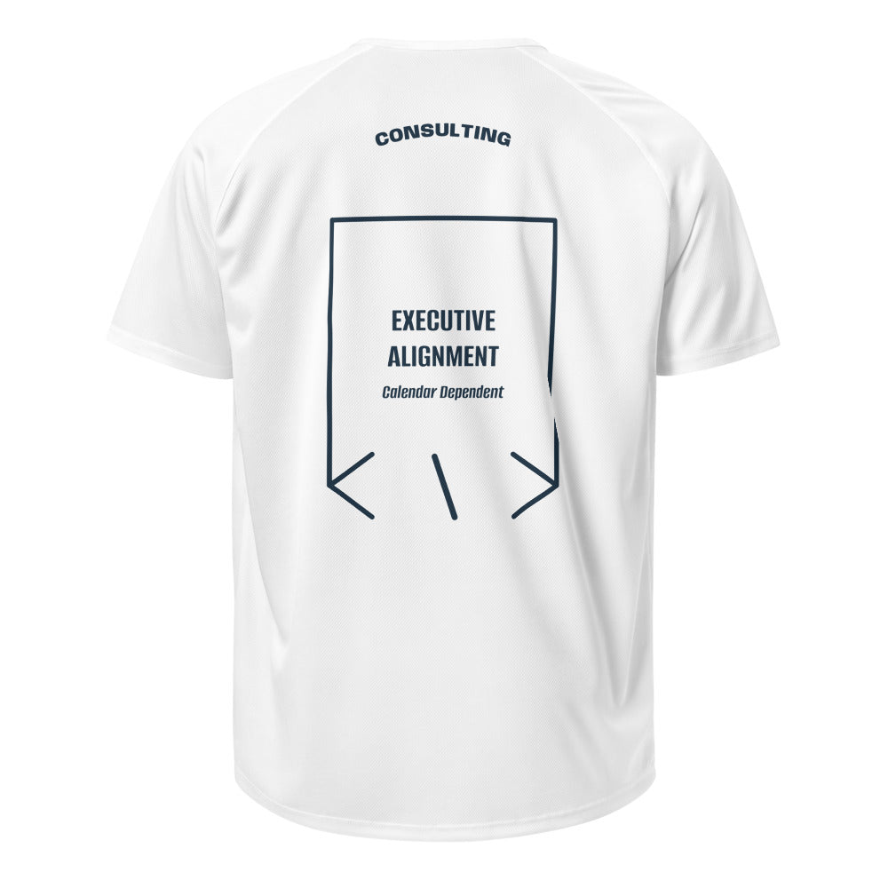 Executive Alignment — White French Navy back mockup