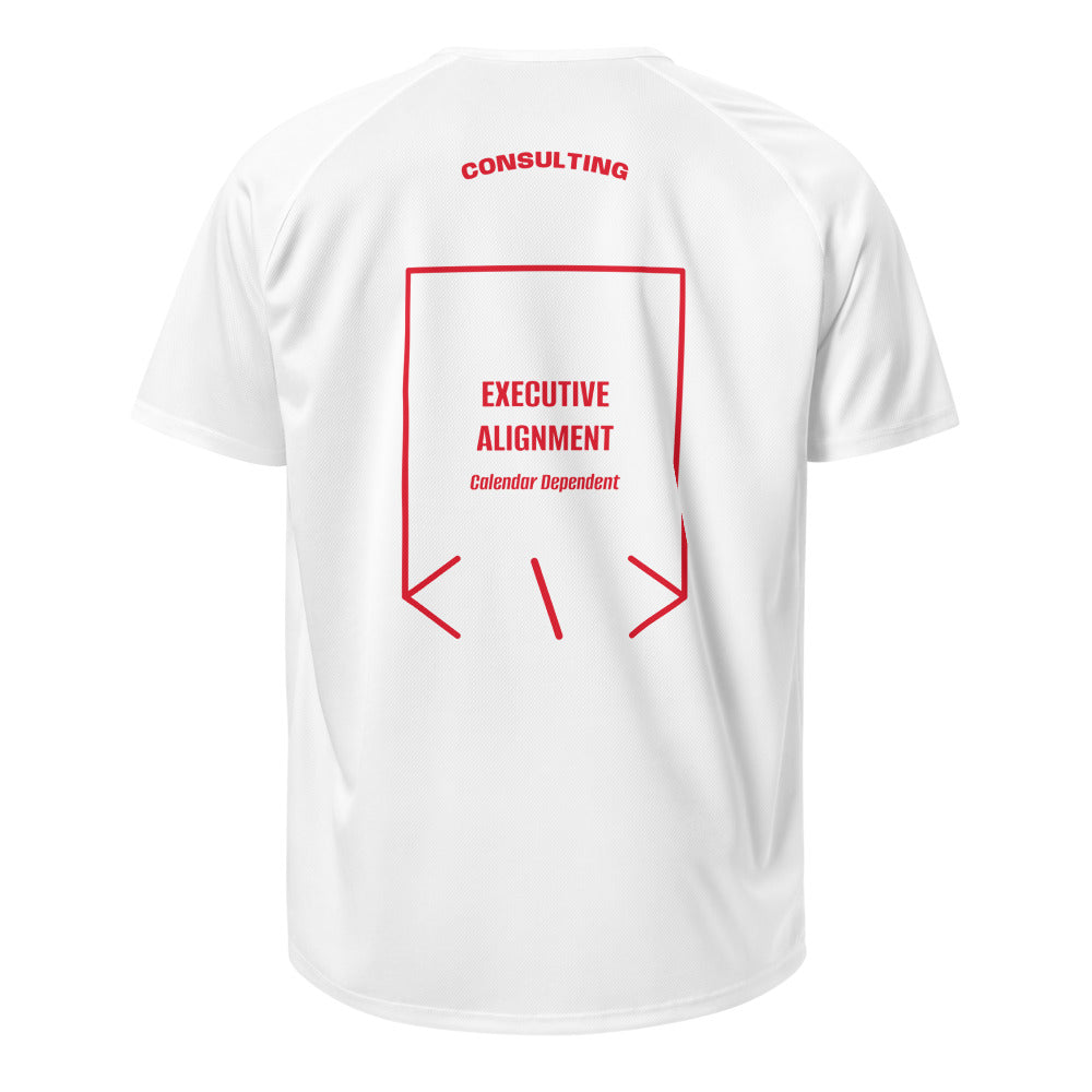 Executive Alignment — White Red back mockup