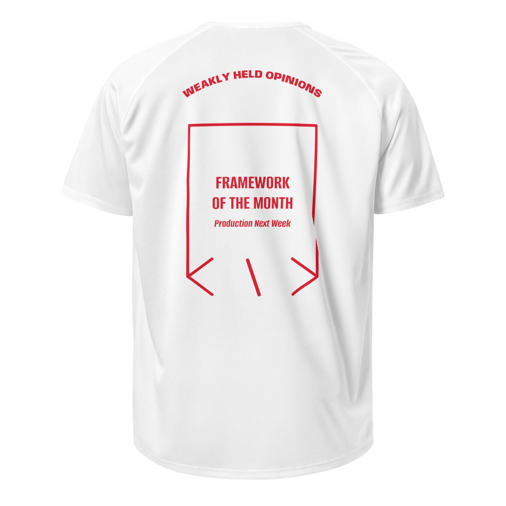 Framework Of The Month — White Red back mockup