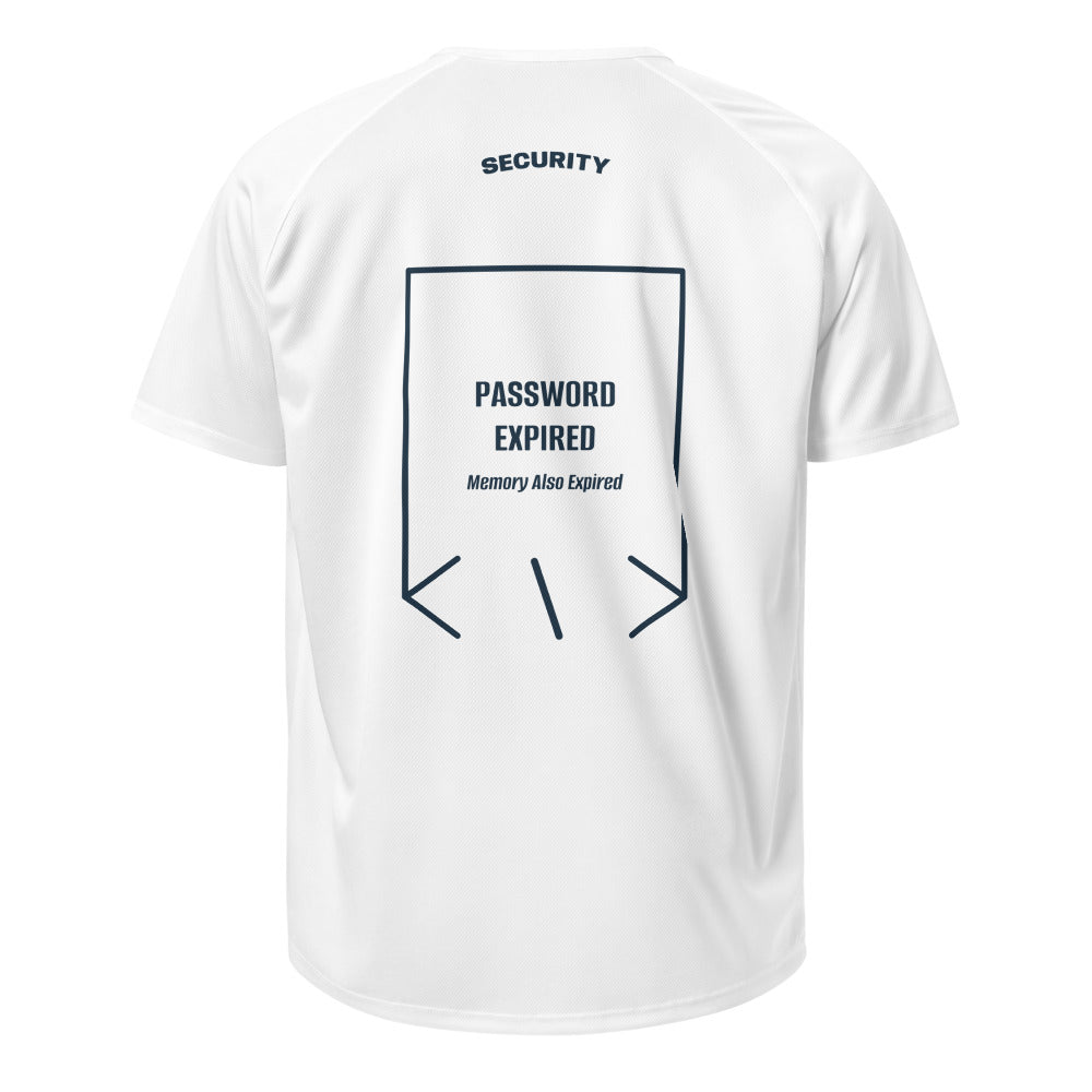Password Expired — White French Navy back mockup