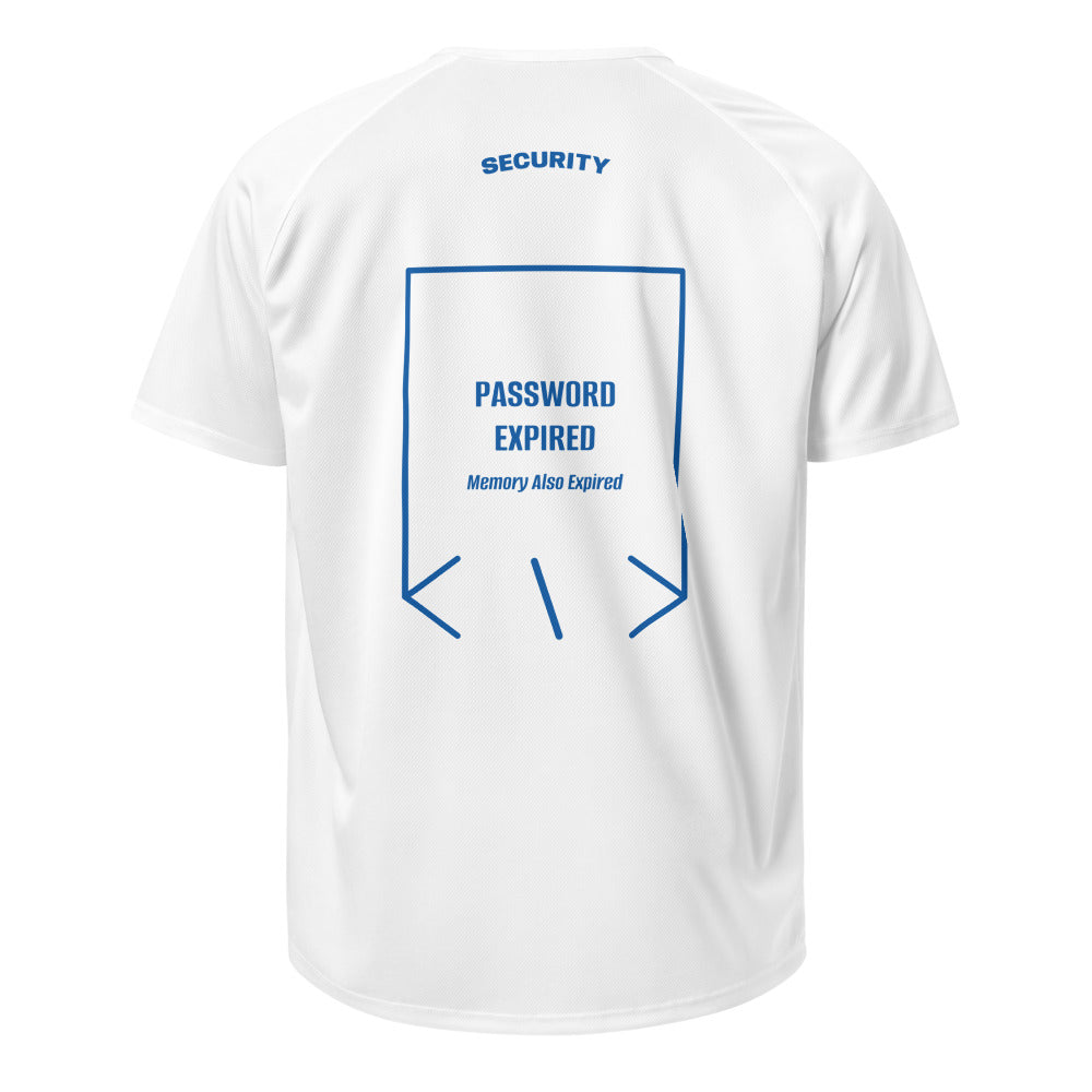 Password Expired — White Royal Blue back mockup