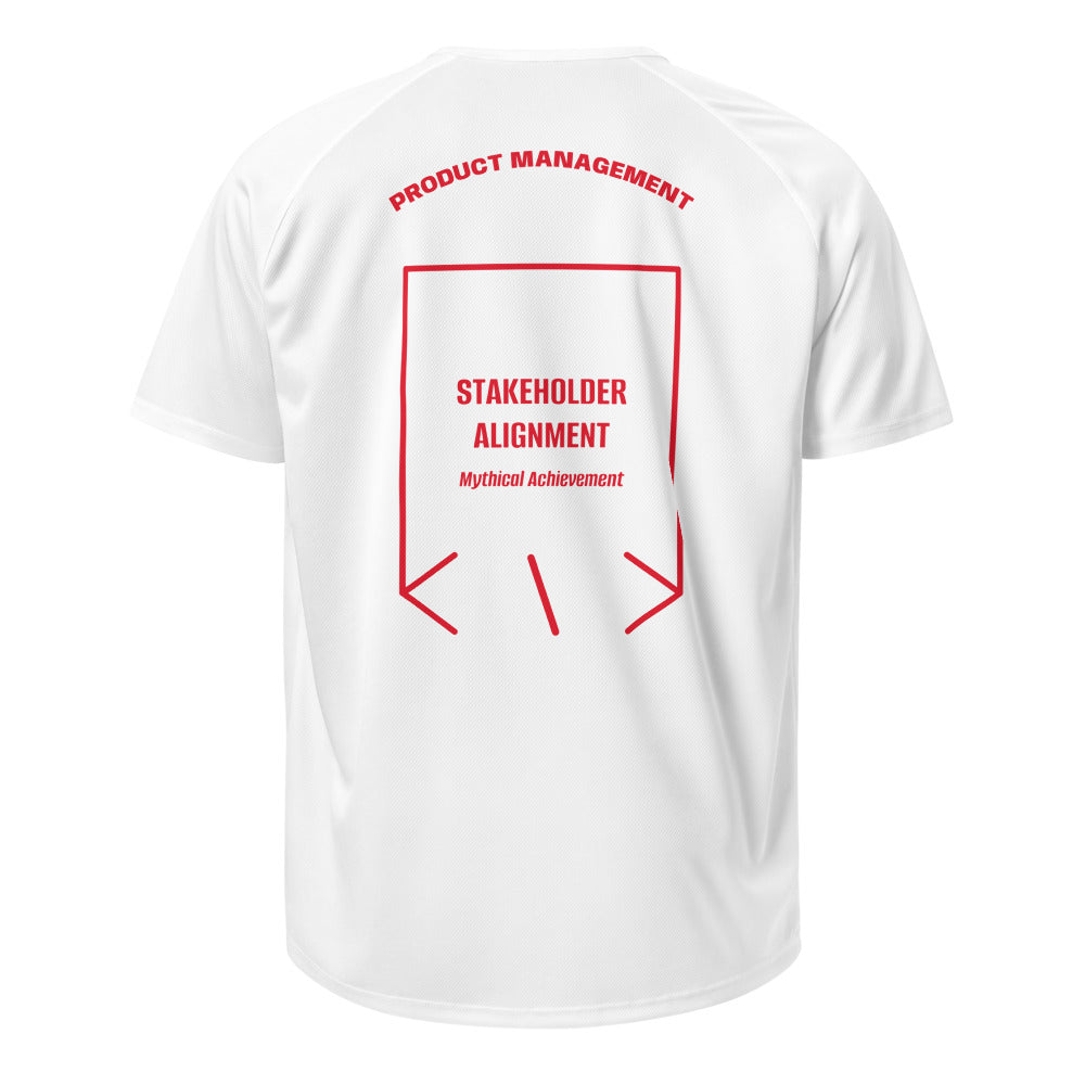 Stakeholder Alignment — White Red back mockup