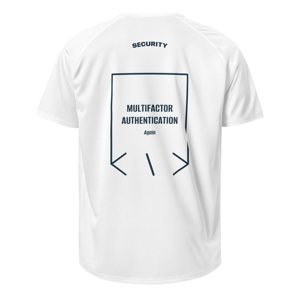 Multifactor Authentication — White French Navy back mockup