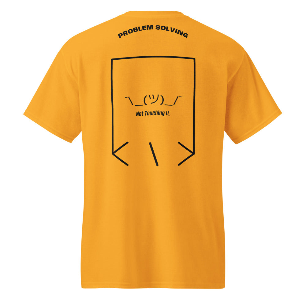 ¯\_(ツ)_/¯ — Gold Black back mockup