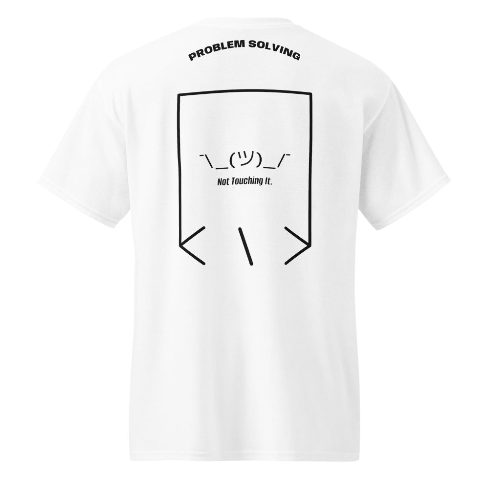 ¯\_(ツ)_/¯ — White Black back mockup