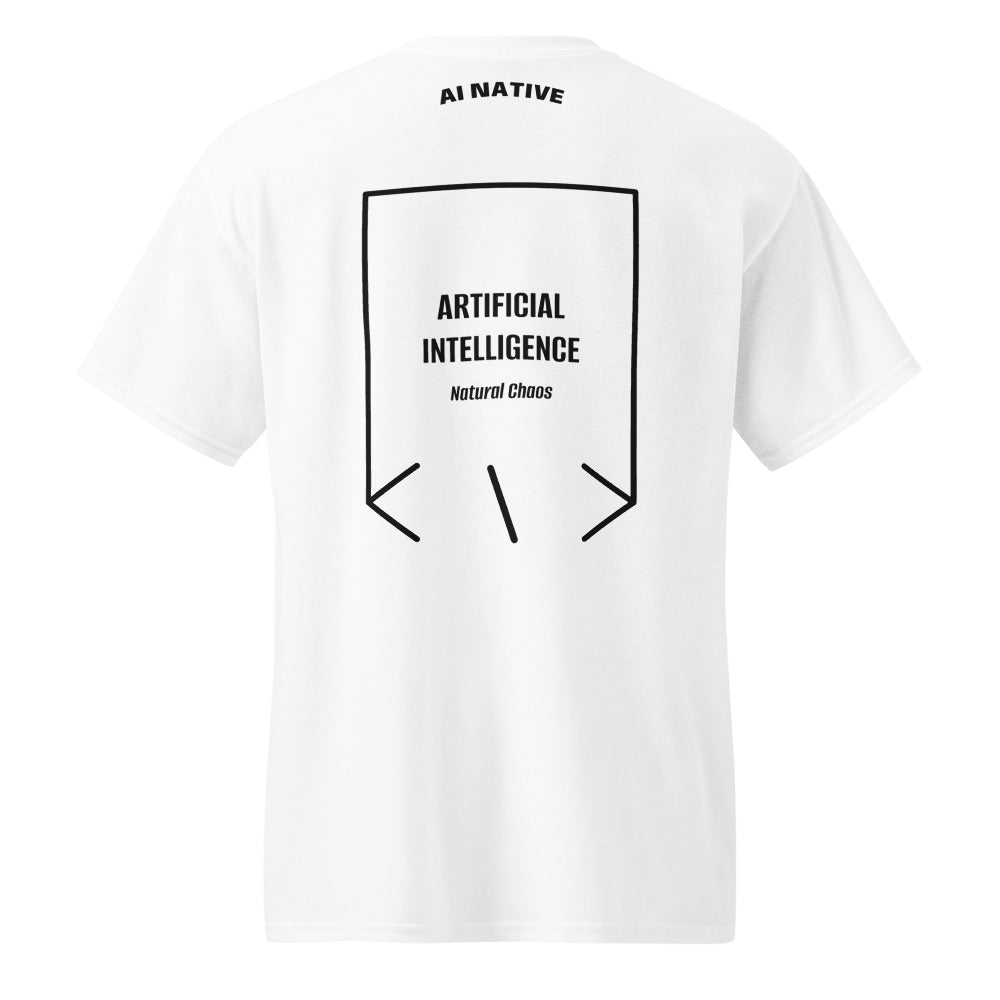 Artificial Intelligence — White Black back mockup