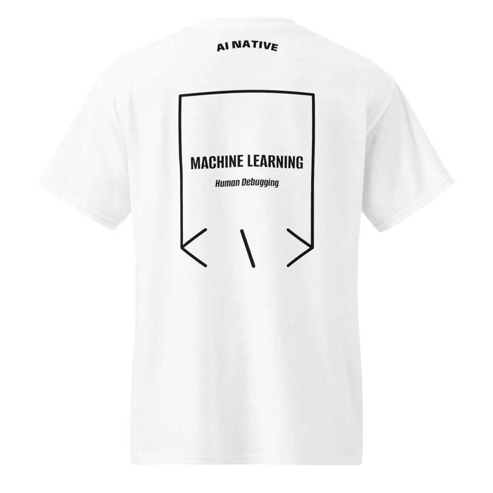 Machine Learning — White Black back mockup