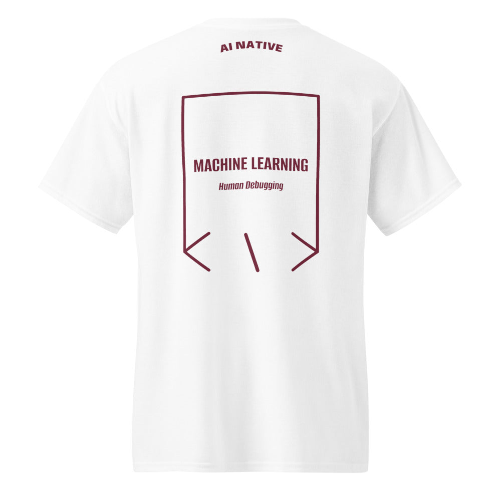 Machine Learning — White Maroon back mockup