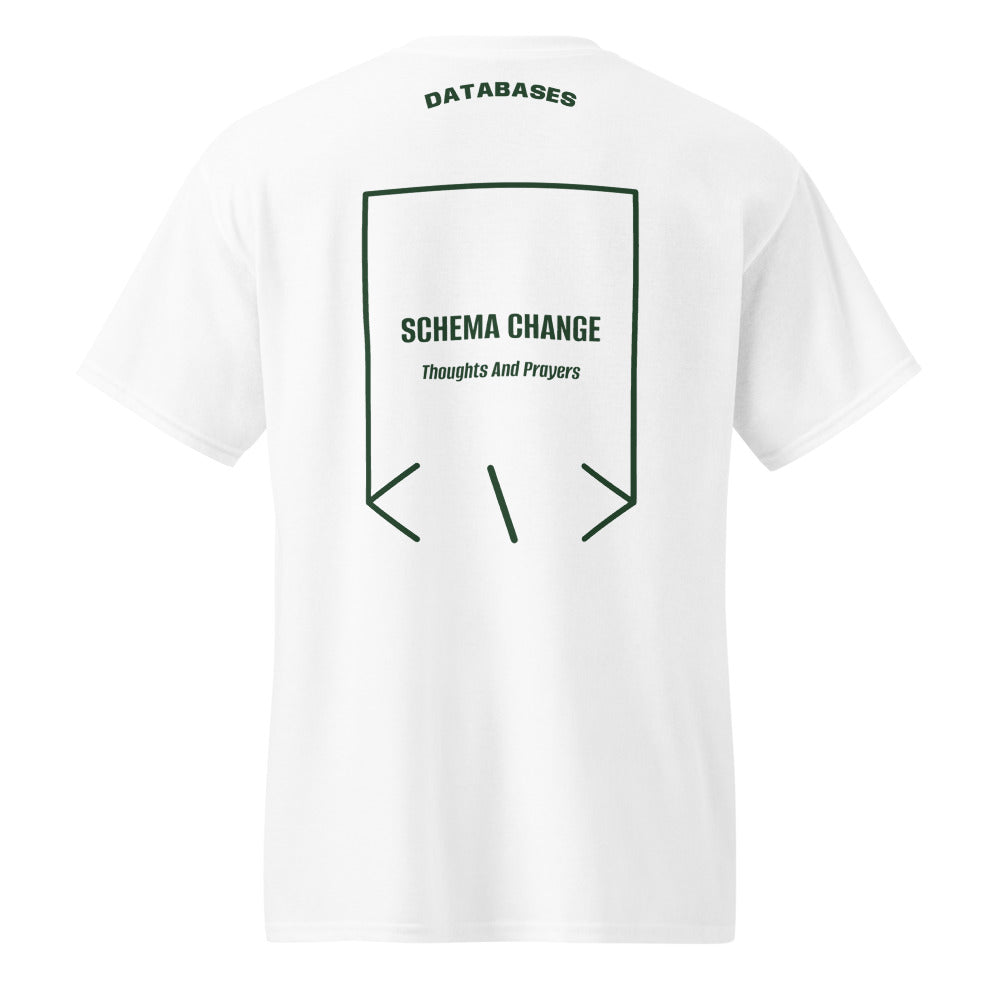 Schema Change — White Forest Green back mockup