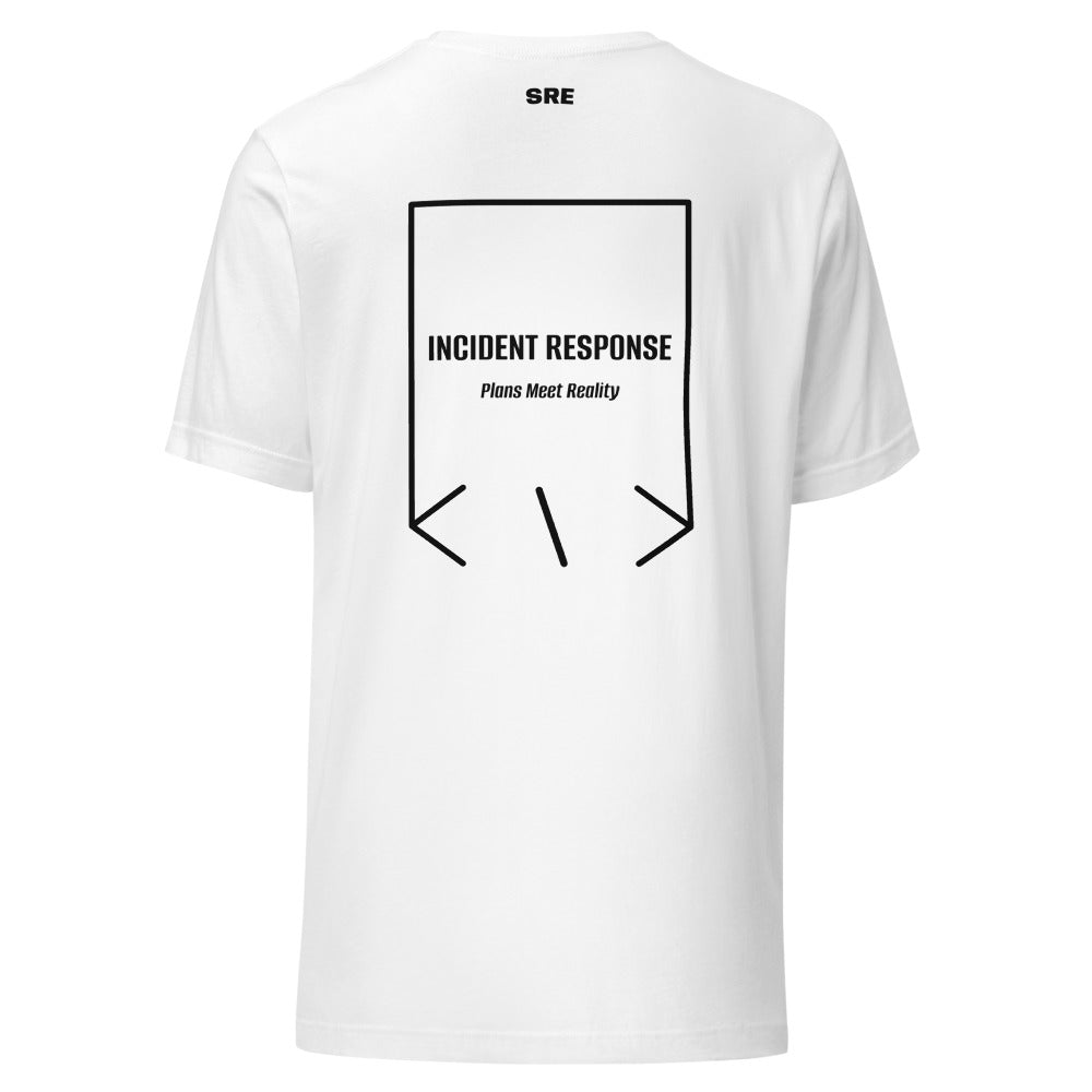 Incident Response — White Black back mockup