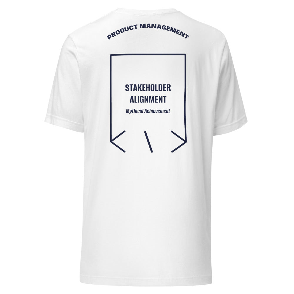 Stakeholder Alignment — White Navy back mockup