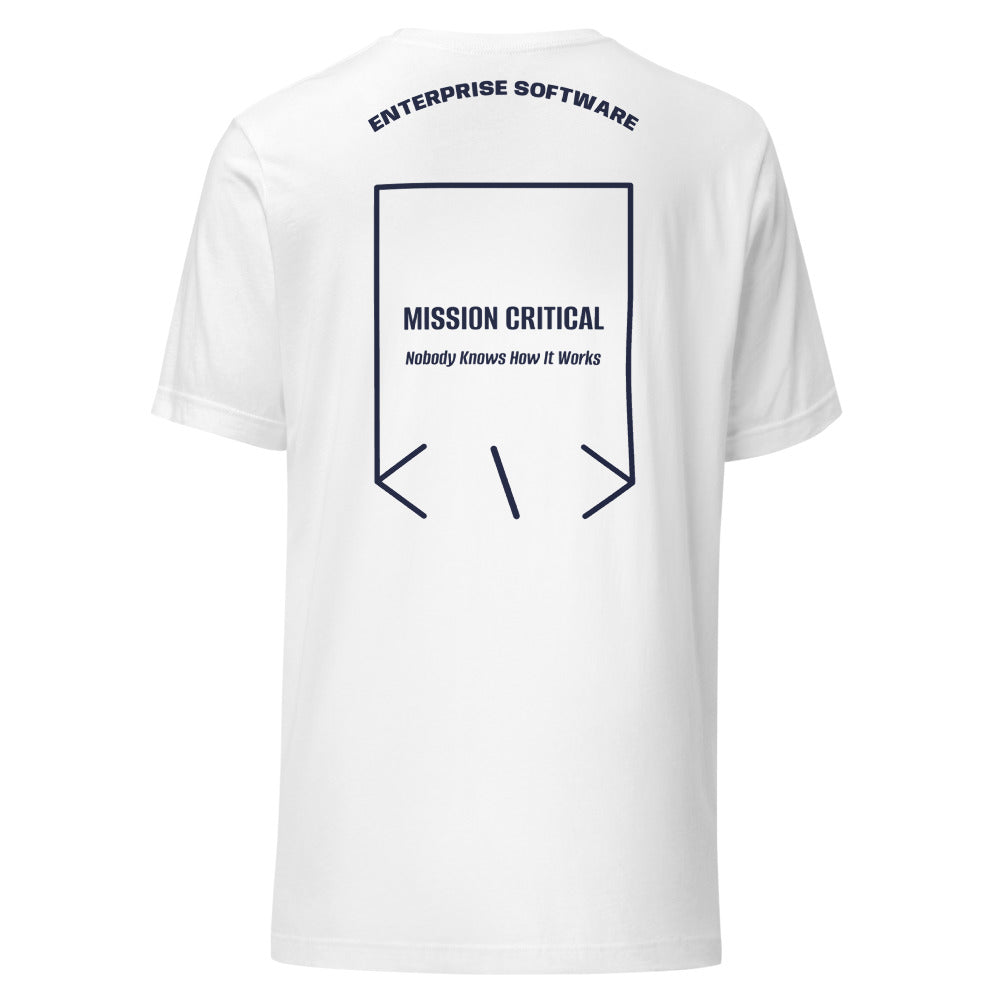 Mission Critical — secondary back mockup