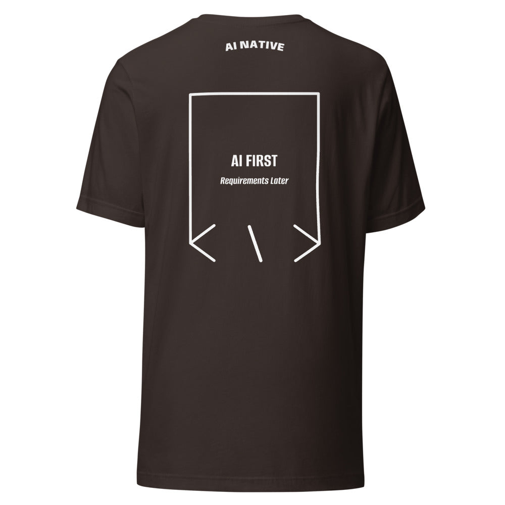 AI First — secondary back mockup