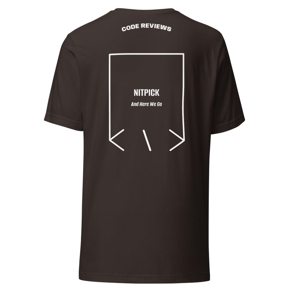 Nitpick — Brown White back mockup