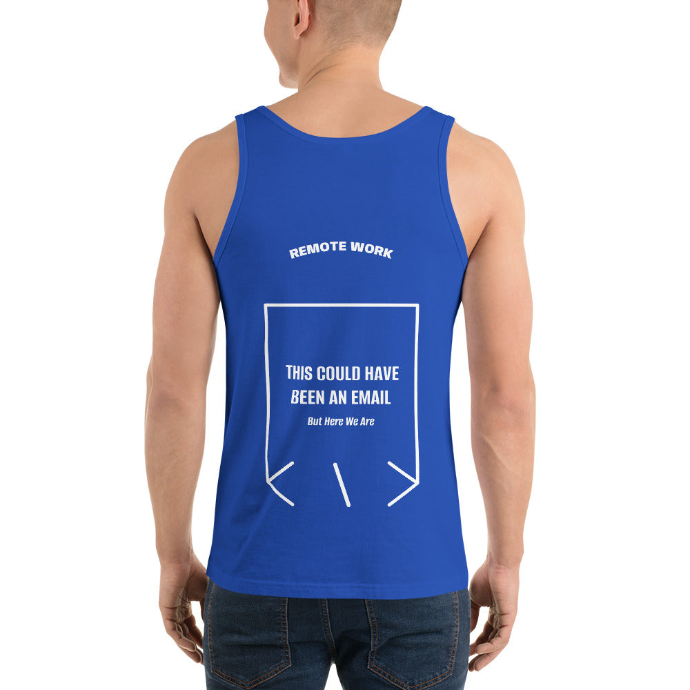 This Could Have Been An Email — True Royal White back mockup
