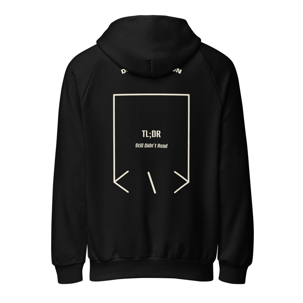 TL;DR — Black Cream back mockup