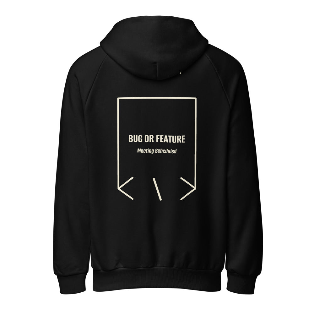 Bug Or Feature — Black Cream back mockup