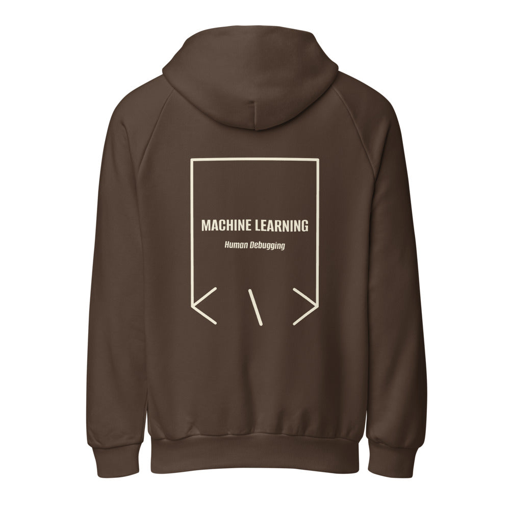 Machine Learning — Chocolate Brown Cream back mockup