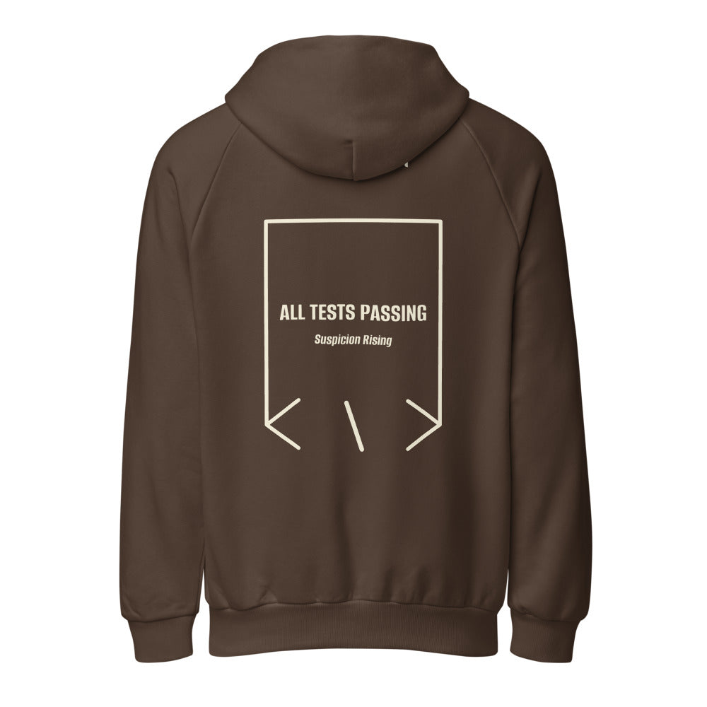 All Tests Passing — Chocolate Brown Cream back mockup