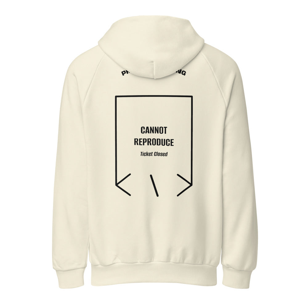 Cannot Reproduce — Cream Black back mockup