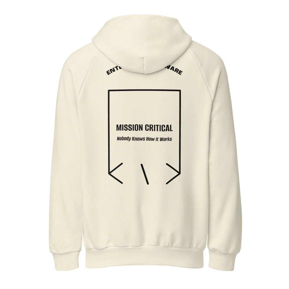 Mission Critical — Cream Black back mockup