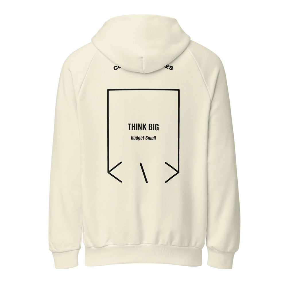 Think Big — Cream Black back mockup
