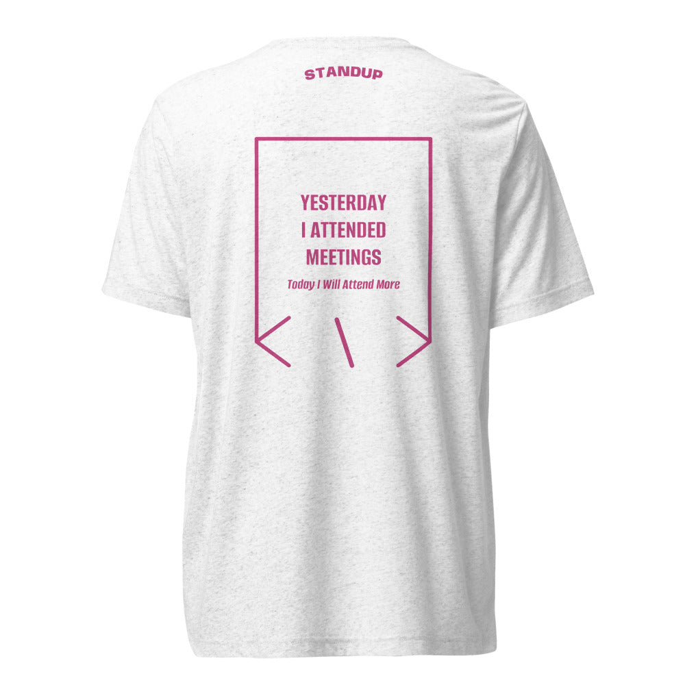 Yesterday I Attended Meetings — secondary back mockup