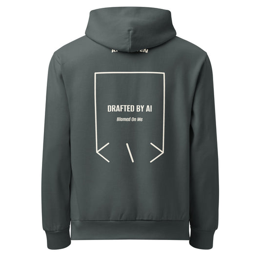 Drafted By AI — secondary back mockup