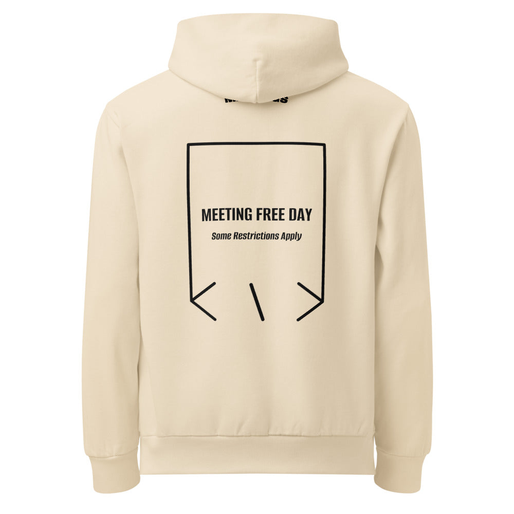Meeting Free Day — Sandshell Black back mockup