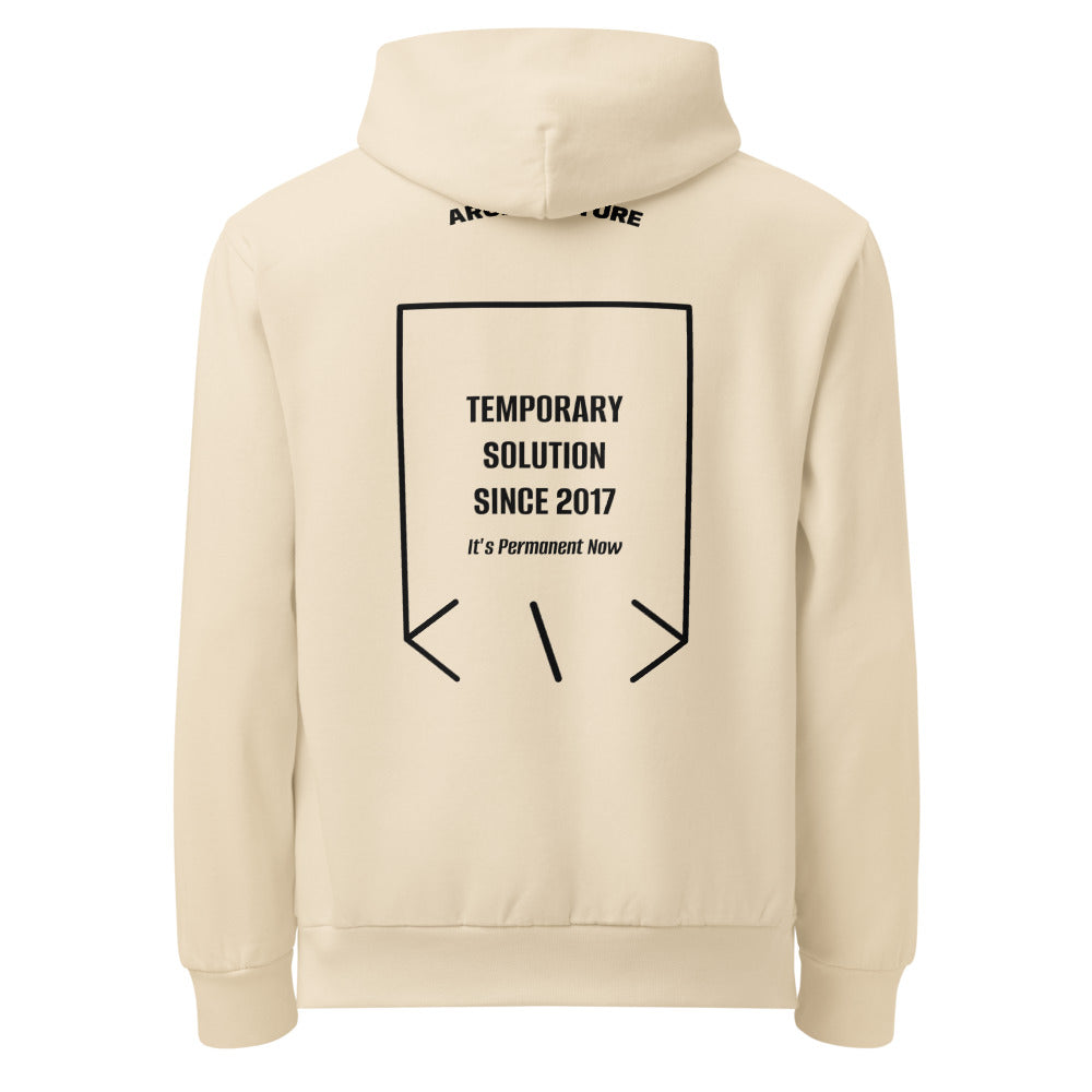 Temporary Solution Since 2017 — Sandshell Black back mockup
