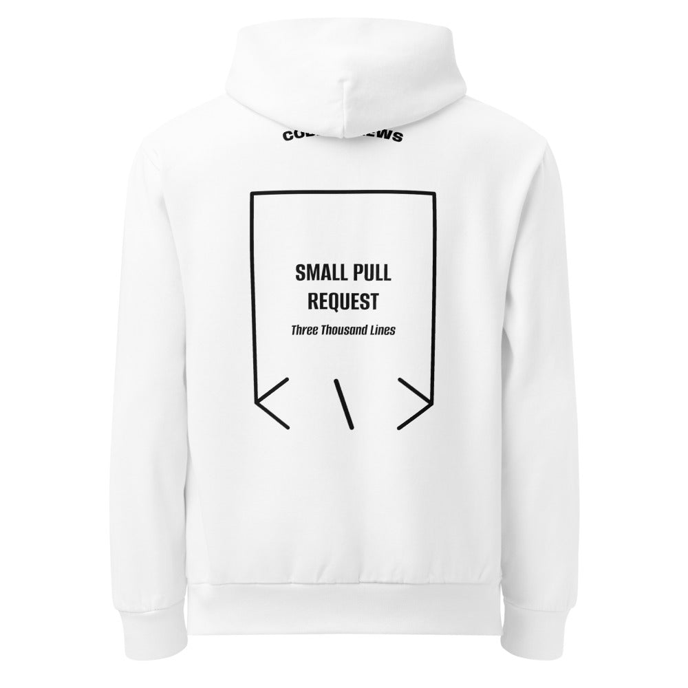 Small Pull Request — White Black back mockup