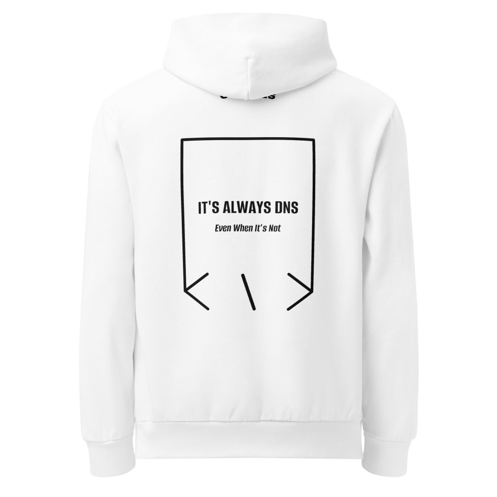 It's Always DNS — secondary back mockup