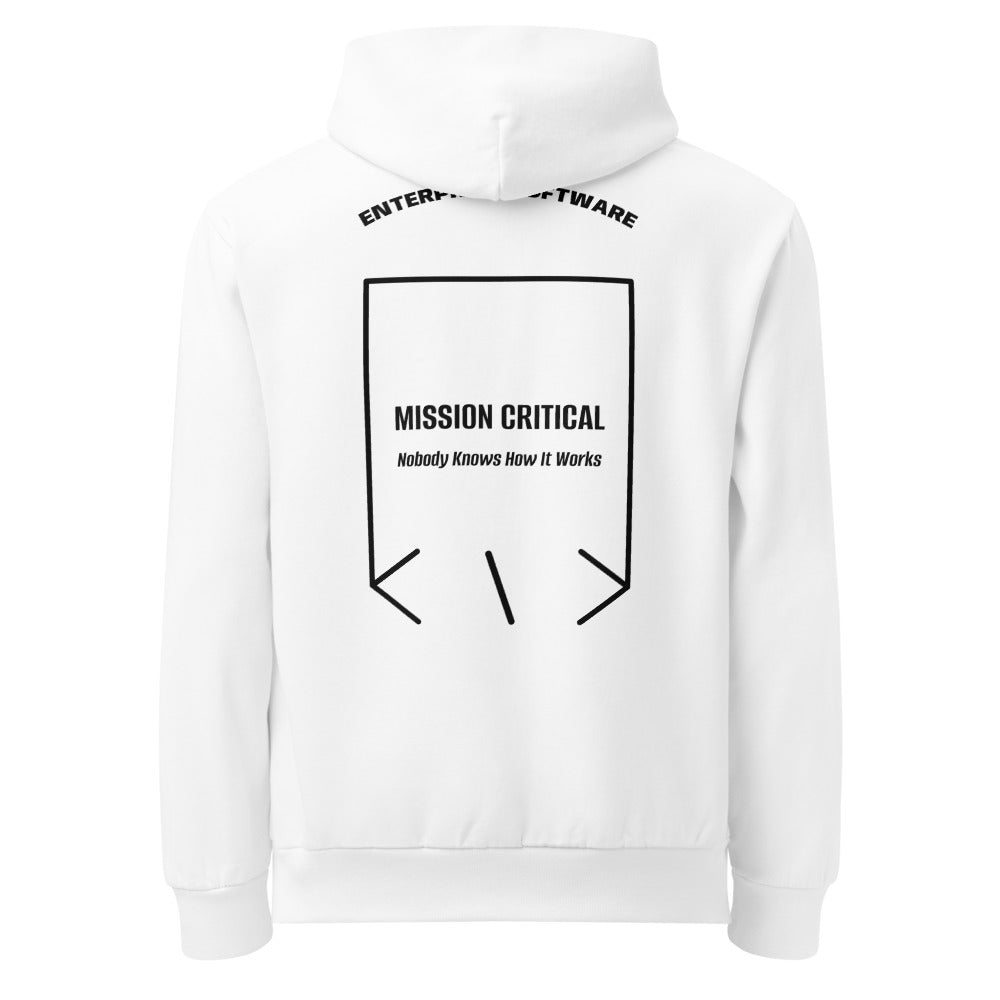 Mission Critical — secondary back mockup