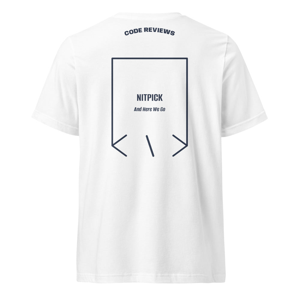 Nitpick — White Navy back mockup