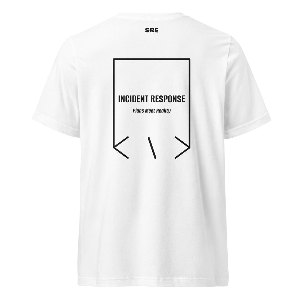 Incident Response — White Black back mockup